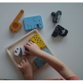 Plan Toys - Puzzle Tiere