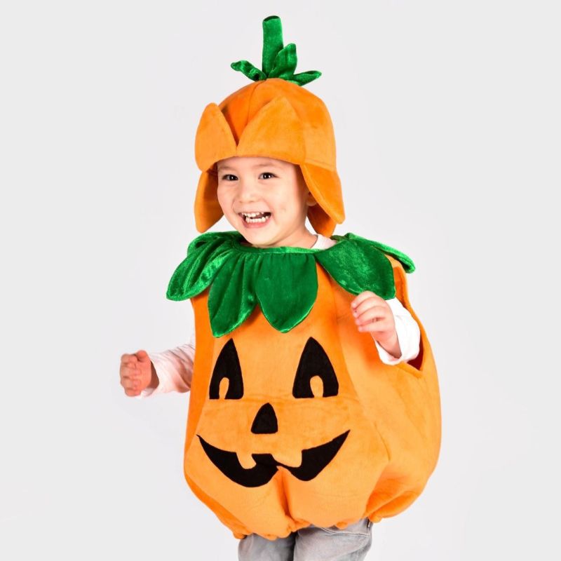 DEN GODA FEN - Den Goda Fen - Pumpkin Costume Halloween 98-104 2-4 Years -  Das Kleine Zebra