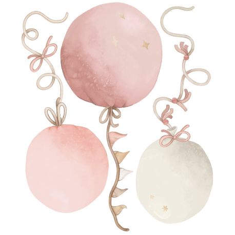Spezifischer Sticker - Large Pink Balloons - Lilipinso