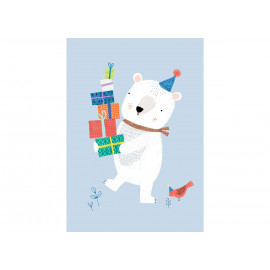 carte postale Rebecca Jones 'Polar Bear'
