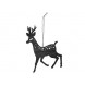 décoration de Noël à suspendre 'renne' (15cm)