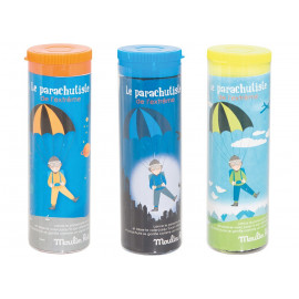 Retro Fallschirmspringer Spielfigur