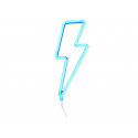 Megacoole blaue Neonlampe 'Blitz'
