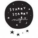 Träumerischer Wandaufkleber 'Starry night'