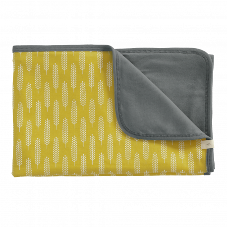 Babydecke aus Bio-Baumwolle 'Havre lemon' Babydecke aus Bio-Baumwolle 'Havre lemon'