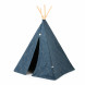 phoenix tipi Spielzelt gold bubble-night blue