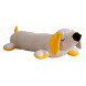 Stofftier - lazy puppy grey