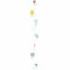 Messlatte-Wandaufkleber Luftballons