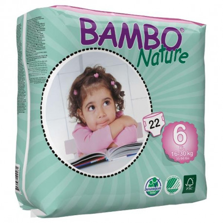 Babywindeln Bambo Nature XL (16-30kg) - 22 St.