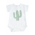 Babybody aus Bio-Baumwolle - Kaktus