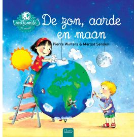 Buch auf Niederländisch - Willewete de wereld - De zon, aarde en maan