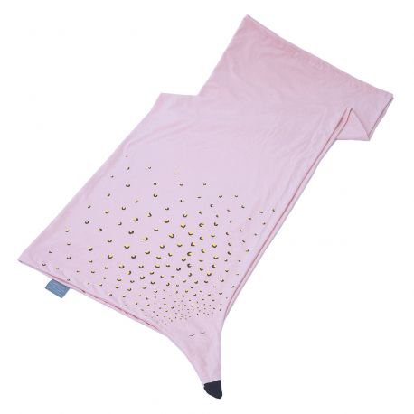 Sommerdecke für Baby aus Bio-Baumwolle 110 x 90 cm Pink