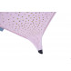 Sommerdecke für Baby aus Bio-Baumwolle 110 x 90 cm Pink