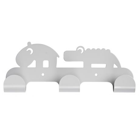 Metall-Garderobe Deer Friends - grau Metall-Garderobe Deer Friends - grau